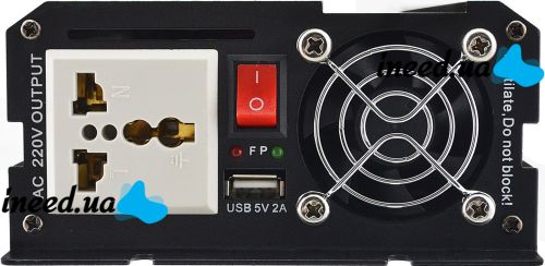 Професійний перетворювач інвертор UKC 12V - 220V RCP-2000W