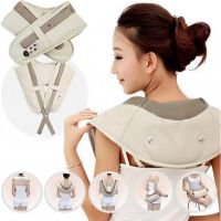 Вибромассажер для спины, плеч и шеи Cervical Massage Shawls, ударный массажер Honda QL-188