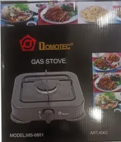 Настільний газовий таганок плита Domotec MS-6601 на 1 конфорку, газова плита