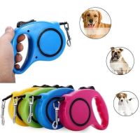 Повідець рулетка для собак з кнопковим блокіратором довжини Retractable Dog Leash 5 м до 33 кг середній