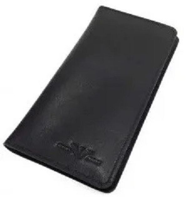 Ультратонкий мужской кошелек Giorgio Armani 8710, Клатч Армани A01 Black