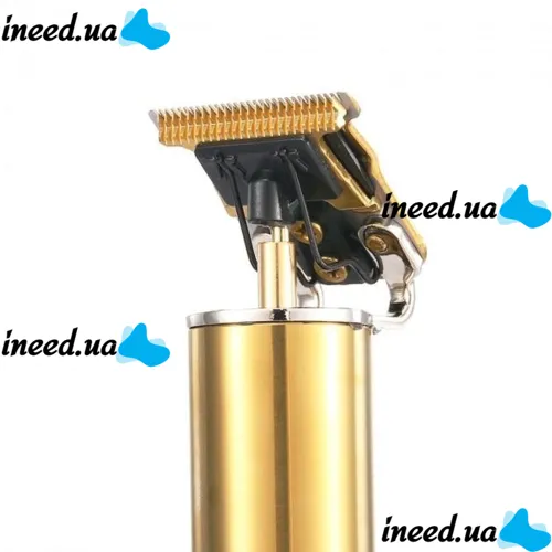Wireless Edging Machine VGR V-065 for Cutting Hair and Beard 10W , Rechargeable Trimmer Shaving Razor with Replaceable Nozzles Gold