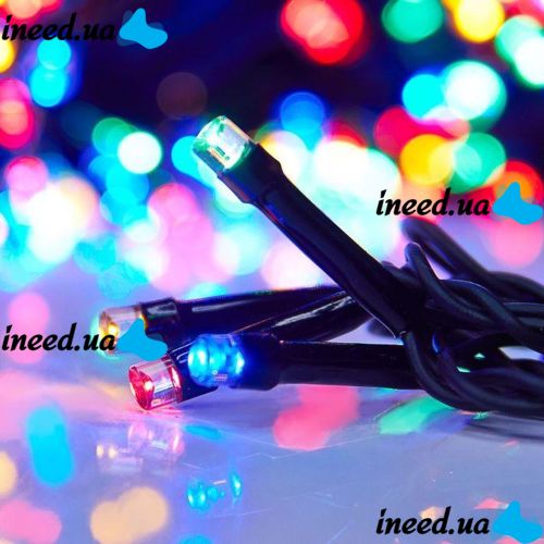 Внутренняя цветная гирлянда 28 м 400 диодов 4953 светодиодная гирлянда Xmas LED 400 M-4 RGB Мультицветная 28м