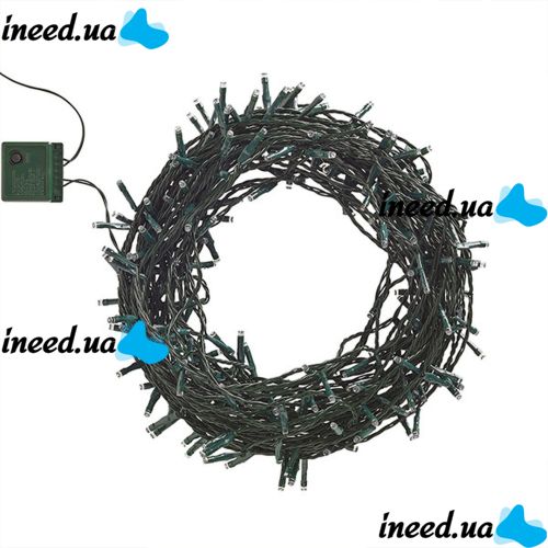 Внутренняя цветная гирлянда 28 м 400 диодов 4953 светодиодная гирлянда Xmas LED 400 M-4 RGB Мультицветная 28м