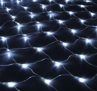 Inner Garland Grid White 1.5x1.5 m 120 Diodes 0151 LED Garland Xmas 120P LED W-3 1.5mx1.5m
