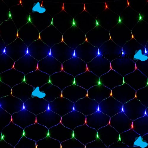 Internal Color Garland Grid 1.5x1.5 m 120 Diodes 8812 LED Garland Xmas 120P LED M-3 1.5mx1.5m
