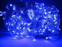 Внутренняя гирлянда Нить Синяя 21 м 300 диодов 4857 светодиодная гирлянда Xmas LED 300 B-1 21м