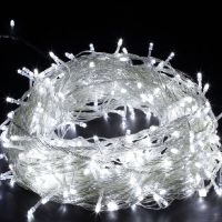 Внутренняя гирлянда Нить белая 35 м 500 диодов 3876 светодиодная гирлянда Xmas LED 500 W-1 35м Холодный белый
