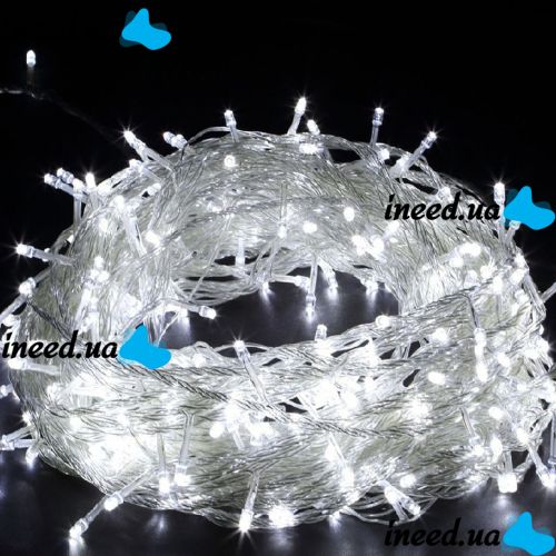 Внутренняя гирлянда Нить белая 35 м 500 диодов 3876 светодиодная гирлянда Xmas LED 500 W-1 35м Холодный белый