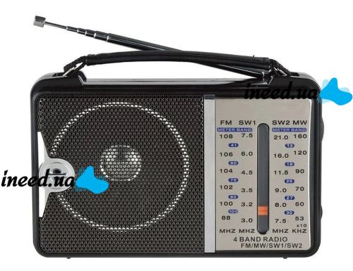 Golon RX-606AC Portable Radio Receiver, Wireless Rechargeable, All-wave FM Radio Receiver