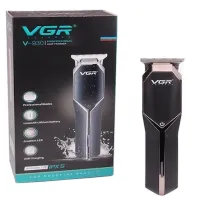 Professional Wireless Edging Machine VGR V-930 for Cutting Hair and Beard, Rechargeable Trimmer for Edging Beard and Mustache Black