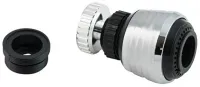 Universal rotary nozzle on the faucet for saving water Water Saver, Aerator on the mixer with a twist for adjusting water, Water Saver