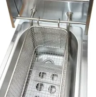 Professional fryer Su Tai ST-1006 fryer for cooking fries and chebureks 6L, Cheburek oven GoodFood EF6 with heating temperature 60-200C from the network