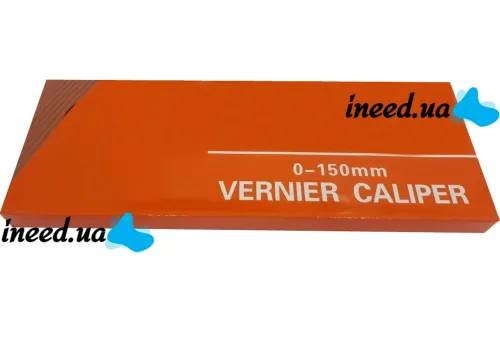 Vernier Caliper KC-A150 0-150mm mechanical Vernier caliper with depth gauge in a case, 15 cm Vernier caliper for external and internal measurements made of steel