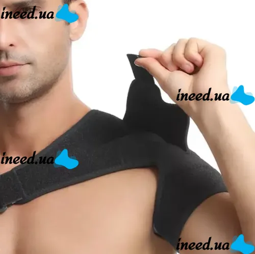 Adjustable shoulder brace Veno Aolikes A-1697 for fixing the shoulder joint, Universal shoulder brace for back support for men and women