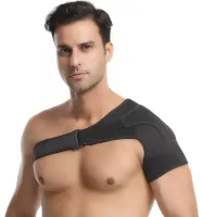 Adjustable shoulder brace Veno Aolikes A-1697 for fixing the shoulder joint, Universal shoulder brace for back support for men and women
