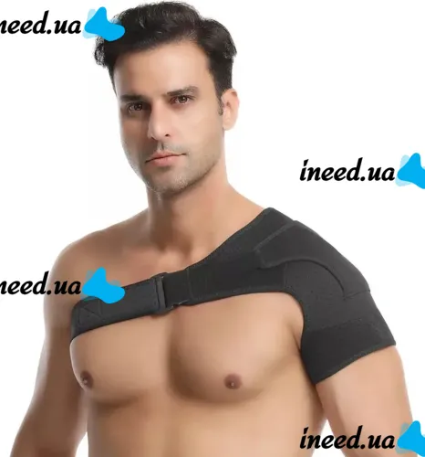 Adjustable shoulder brace Veno Aolikes A-1697 for fixing the shoulder joint, Universal shoulder brace for back support for men and women