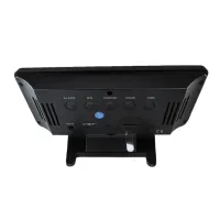  Дзеркальні настільні електронні LED Годинник VST-888Y зелені, світлодіодні цифрові годинник з будильником, датою і градусником для дому