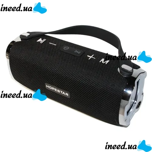 Портативна Bluetooth бездротова стерео колонка Hopestar H24, вологозахищена акустика з FM радіо і MicroSD H-24