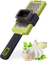 Manual Garlic Grater Functional Kitchen Gardget, Manual Kitchen Chopper, Garlic Grinder, Shredder-Grater, Presser, pres, Chocolate Cheese