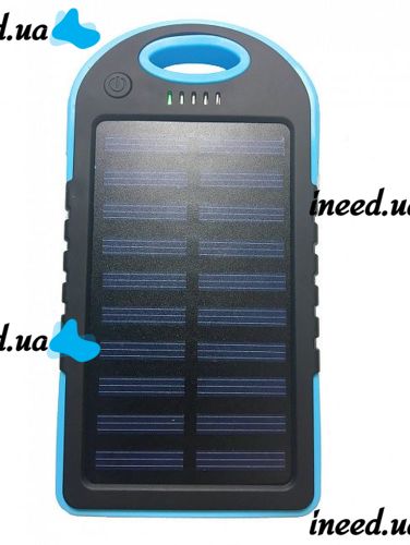 Portable Charger Power Bank Solar Charger 50000 mAh with Led flashlight and carbine on a solar battery, external battery 2, power bank