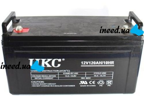 Universal Gel battery GEL UKC 6-CNF-120 12V 120Ah (Battery 12V 120Ah)
