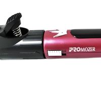 Тонка плойка для афрокучерів ProMozer Mz-6629 для спіральної завивки волосся, Щипці для створення афрокудрів з регулюванням температури Фіолетова