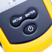 Portable Echo Sounder Lucky Fish Finder FFW1108-1 with Color Screen Up to 100m for Fish Search Universal Wired Fishing Radar Yellow