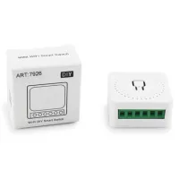 Розумне бездротове міні Wi-Fi релле Smart Home 16A для розумного будинку, бездротовий Автоматичний WiFi вимикач з таймером в систему Розумний будинок