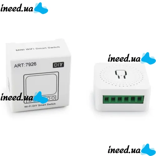 Розумне бездротове міні Wi-Fi релле Smart Home 16A для розумного будинку, бездротовий Автоматичний WiFi вимикач з таймером в систему Розумний будинок