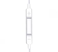Wired In-ear Headphones iPhone XS MAX JBC-071 lightning with Headset, Vacuum Headphones with Microphone and Lightning Bluetooth Connector White