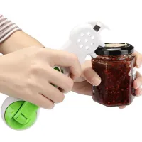 Універсальна Механічна відкривачка Kitchen CanDo 7 в 1 консервний ніж, відкривачка для банок, ніж-відкривачка пляшок і кришок Can Do 7в1