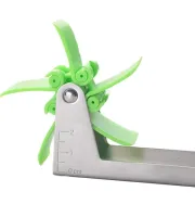 Нож слайсер для нарезки арбуза и дыни Sunroz Watermelon Slicer, Кухонное приспособление для резки кубиками фруктов в форме мельницы, Арбузорезка