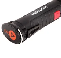 Аккумуляторный складной светильник Worklight W-52 LED COB 360° фонарь с магнитом и крючком 5 режимов, Светодиодный фонарик для кемпинга 5W G52