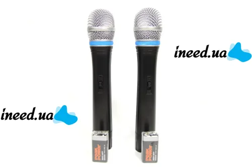 Бездротовий комплект з 2-х мікрофонів Sennheiser EW - 100 радіосистема два радіомікрофона і база