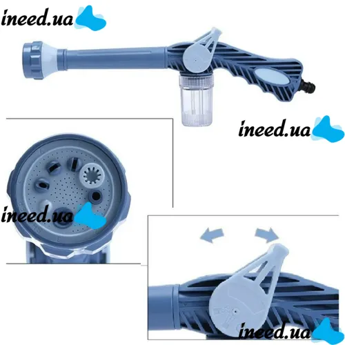 Universal water sprayer Ez Jet Water Cannon, multifunctional sprayer, water cannon, hose nozzle with detergent compartment