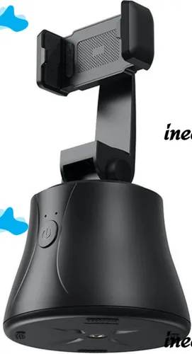 Smart Desktop Tripod with Motion Sensor Holder Robot Cameraman 360° Rotating Smart Tripod, Holder for Phone, Smartphone IOS Android