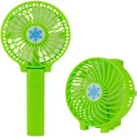 Ручний міні вентилятор Handy Mini Fan WX - 6508 USB акумуляторний настільний вентилятор трансформер зі складною ручкою і знімним акумулятором
