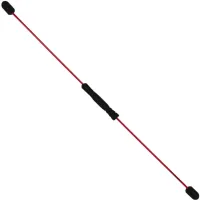 Ffelix Rod vibration trainer, a training gymnastic stick for fitness and yoga, flexibar-a body bar for the muscles of the arms, back and body Red