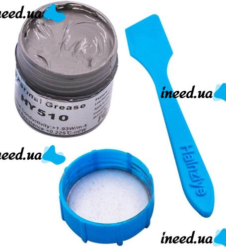 Universal Silicone Thermal Grease Thermal Grease HY-510 30g for Graphics Card and Processor Thermal Conductive Grease to Improve heat Transfer Gray