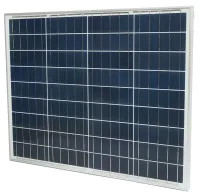 Универсальная поликристаллическая солнечная панель Solar board Komaes 350W 38V 176x104x3 см, Солнечная батарея KM(P)350 для зарядки от солнца Черная
