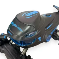 Toy kids car Shark S-Drift S883 car with remote control, 2.4 GHz lighted and steamed radio control racing car for kids