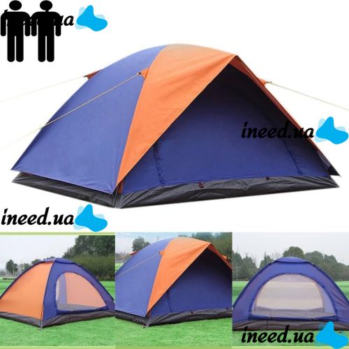 2-х местная палатка трансформер California FRT-216 двух местная 200x100x110 см, походная туристическая для кемпинга, двухместная, на 2 персоны