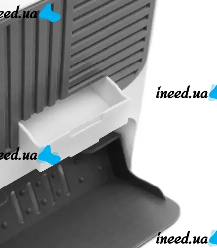 Wall-mounted Soap Organizer Flip Lid Drain Soap Box with 2 compartments with hinged lids, Double Hinged soap Dish with drain to the bathroom wall