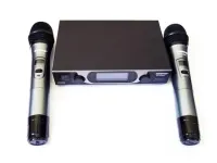 Радіосистема Shure SH-600g3, база, 2 мікрофони, гарнітура бездротова професійна радіосистема з двома мікрофонами і базою