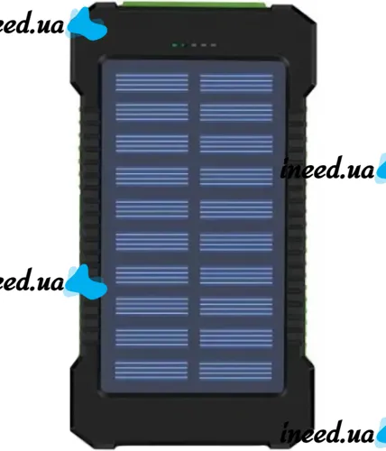 Portable Charger Battery Power Bank Solar JS-809 50000 mAh with Solar Panel and Flashlight, External Battery Power Bank for Charging USB 2.1A