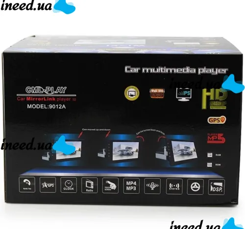 1Din Universal Car Radio with 8" Screen 9012A Android 2Ram 16gb Storage Car Radio Player Bluetooth with 8 inch Touch Screen