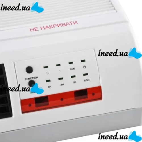Настінний електричний тепловентилятор Domotec MS-5961 з пультом 2000W Керамічний обігрівач на стіну теплова завіса Домотек MS 5961 з таймером