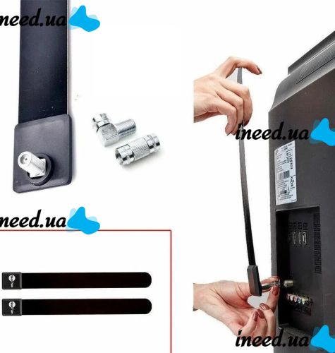 Цифрова телевізійна антена Digital Clear TV key full hd 1080 приймач HQCLEAR TV