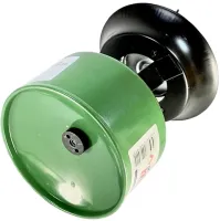 Iksa MoCamp 203 Green Camping Gas Burner with Piezo Ignition, Portable Mini Cooking Stove, Picnic and Camping Balloon Green